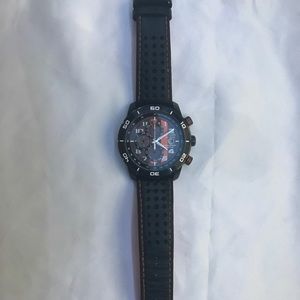 Citizen Eco-Drive Primo Chronograph Orange & Black